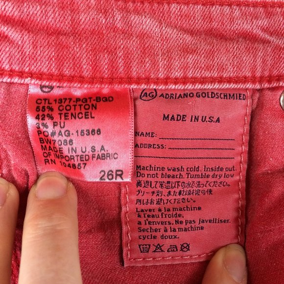 **SOLD** The Stevie Ankle Slim Straight Jeans 26R - Picture 7 of 8